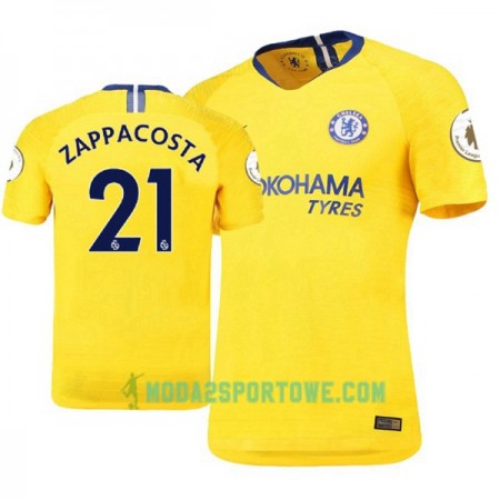 Koszulka Chelsea Davide Zappacosta 21 Wyjazdowe Stroje Piłkarskie 2018-2019 Krótki Rękaw